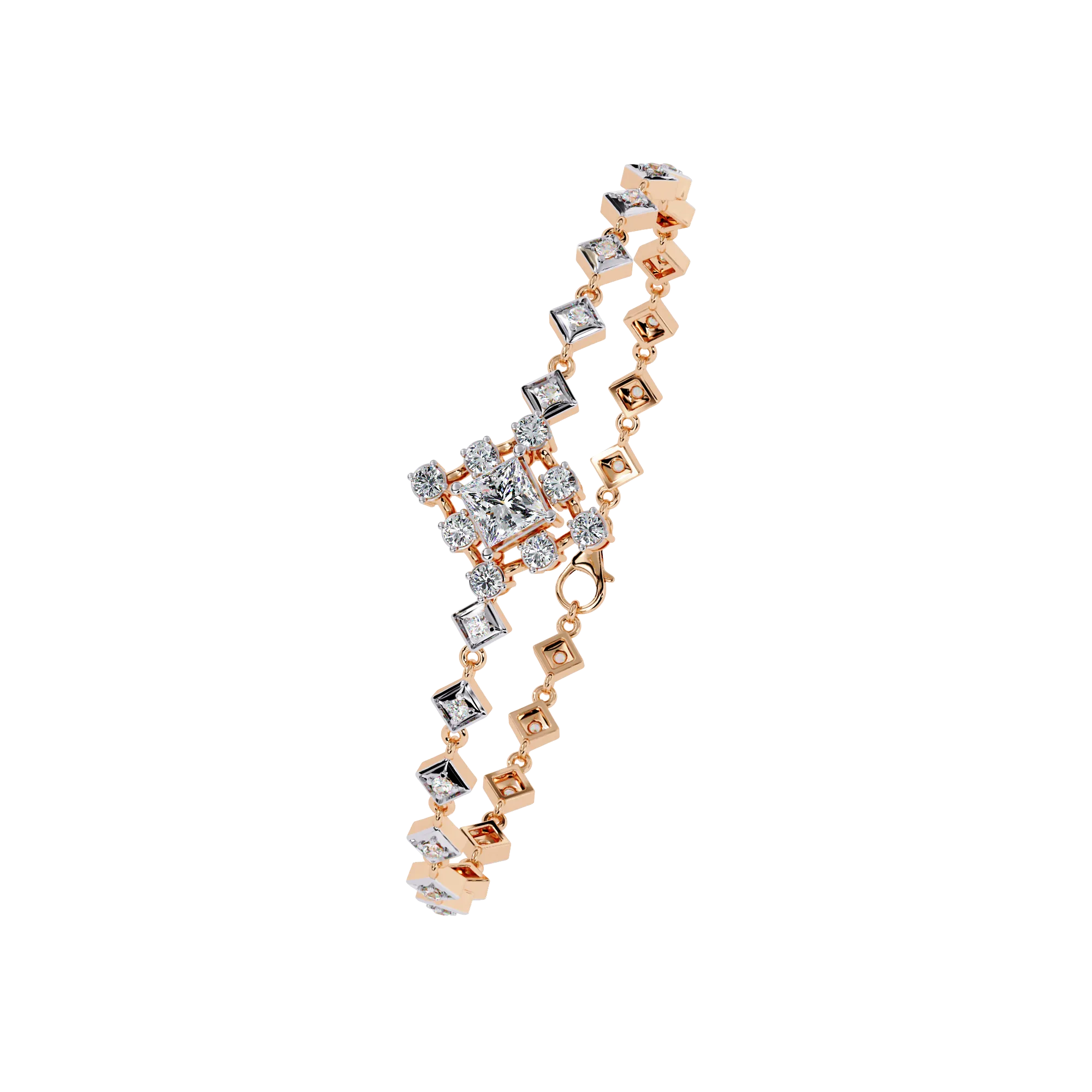 Multi-Cut Tennis Bracelet