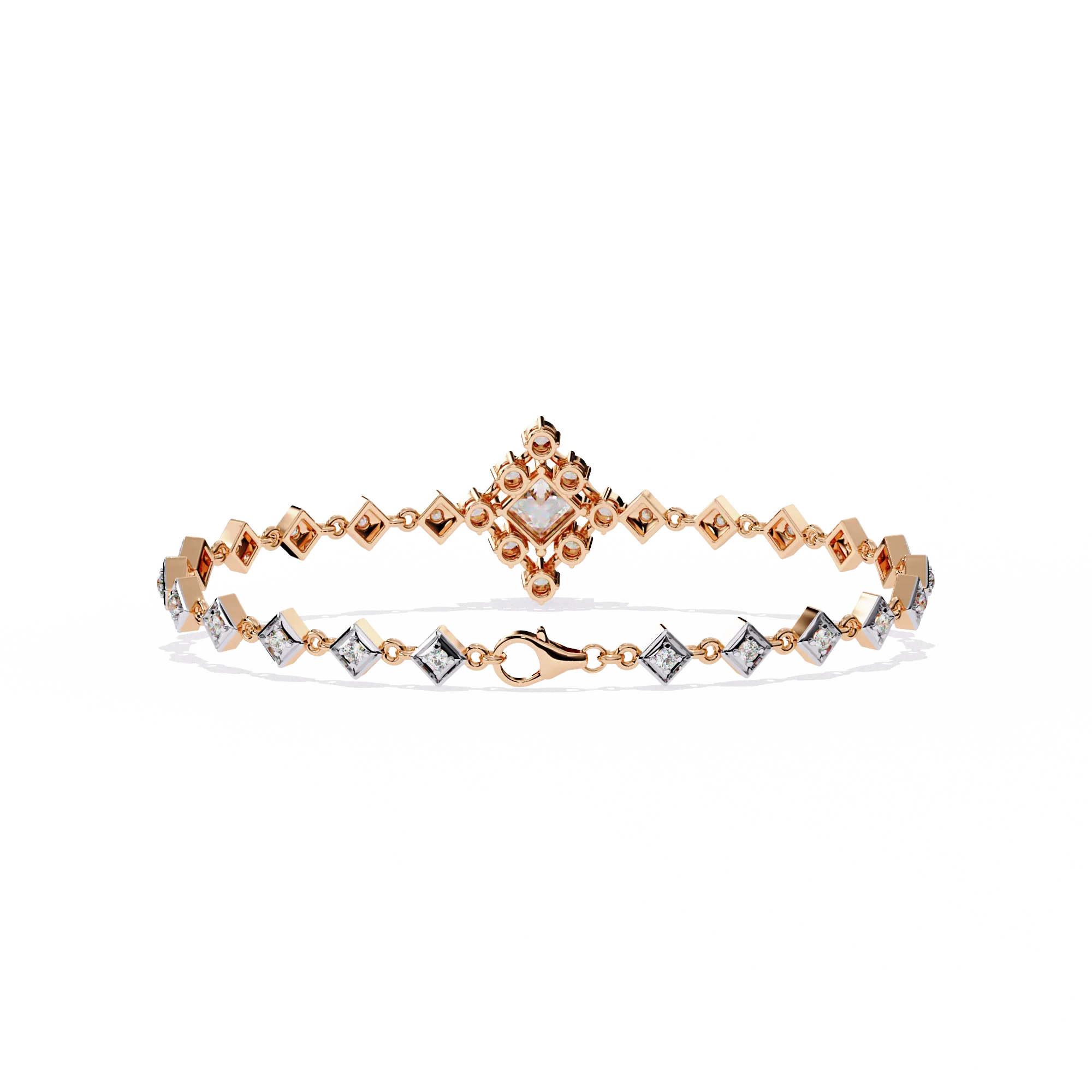 Multi-Cut Tennis Bracelet