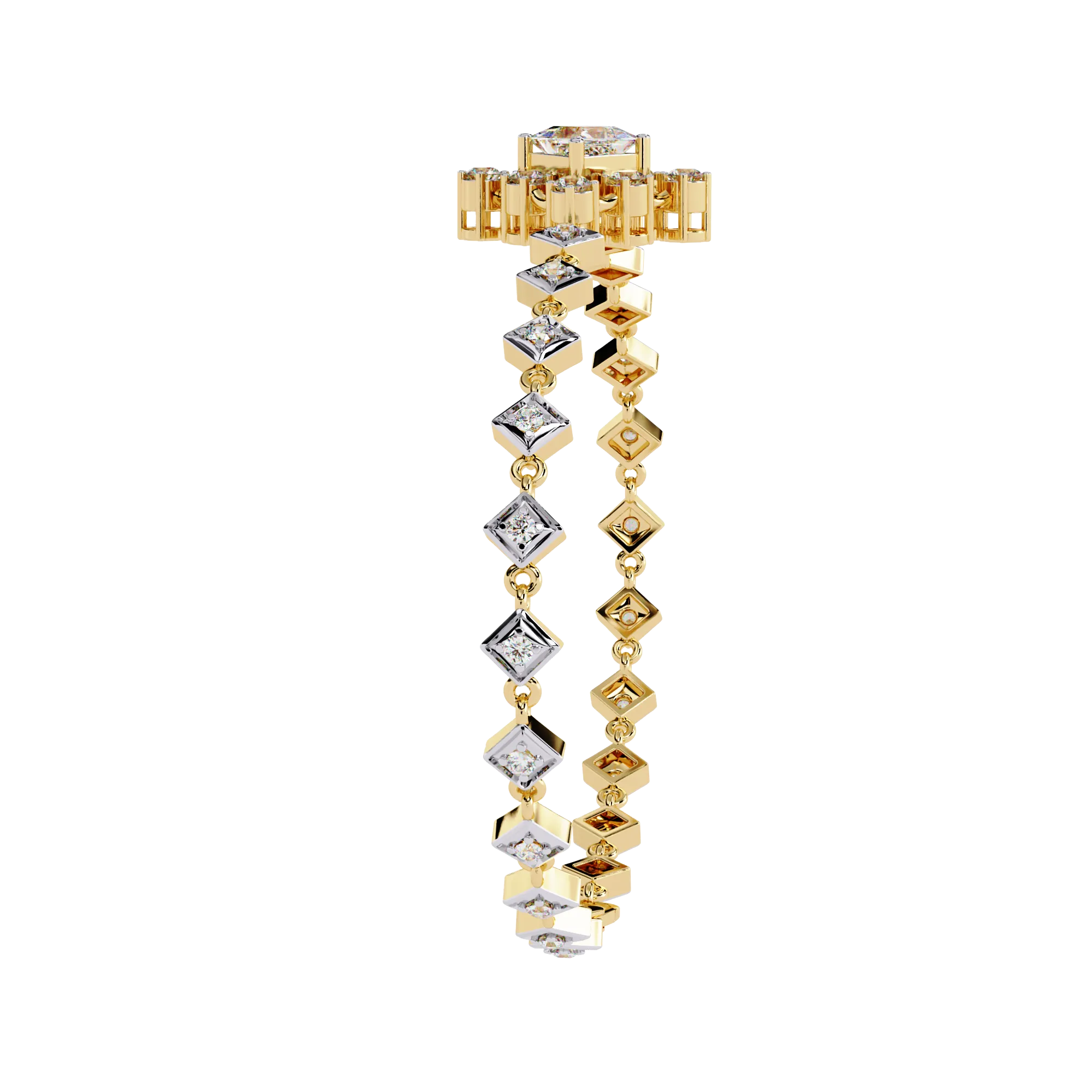 Multi-Cut Tennis Bracelet