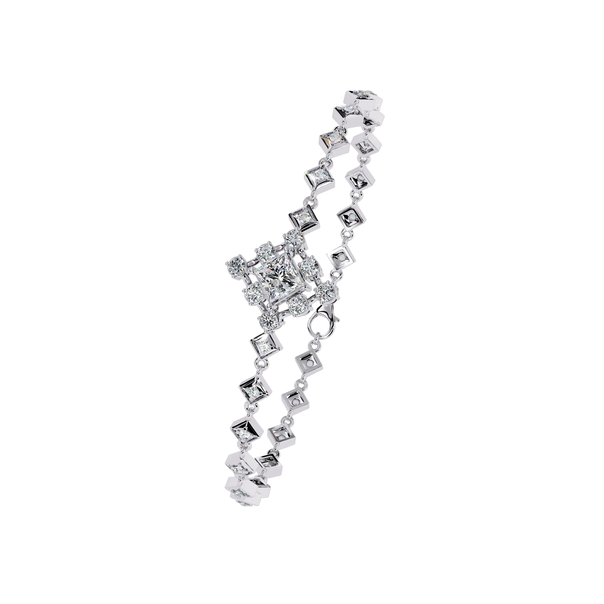 Multi-Cut Tennis Bracelet