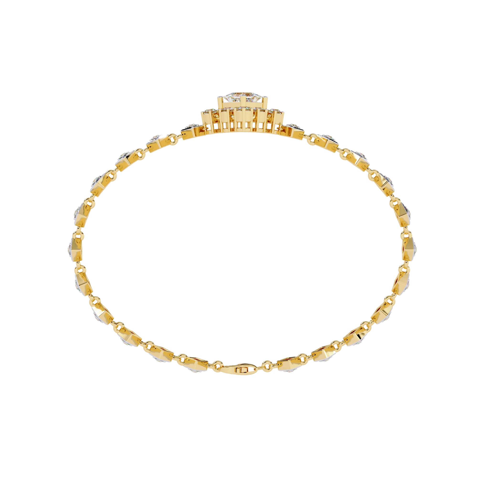 Multi-Cut Tennis Bracelet