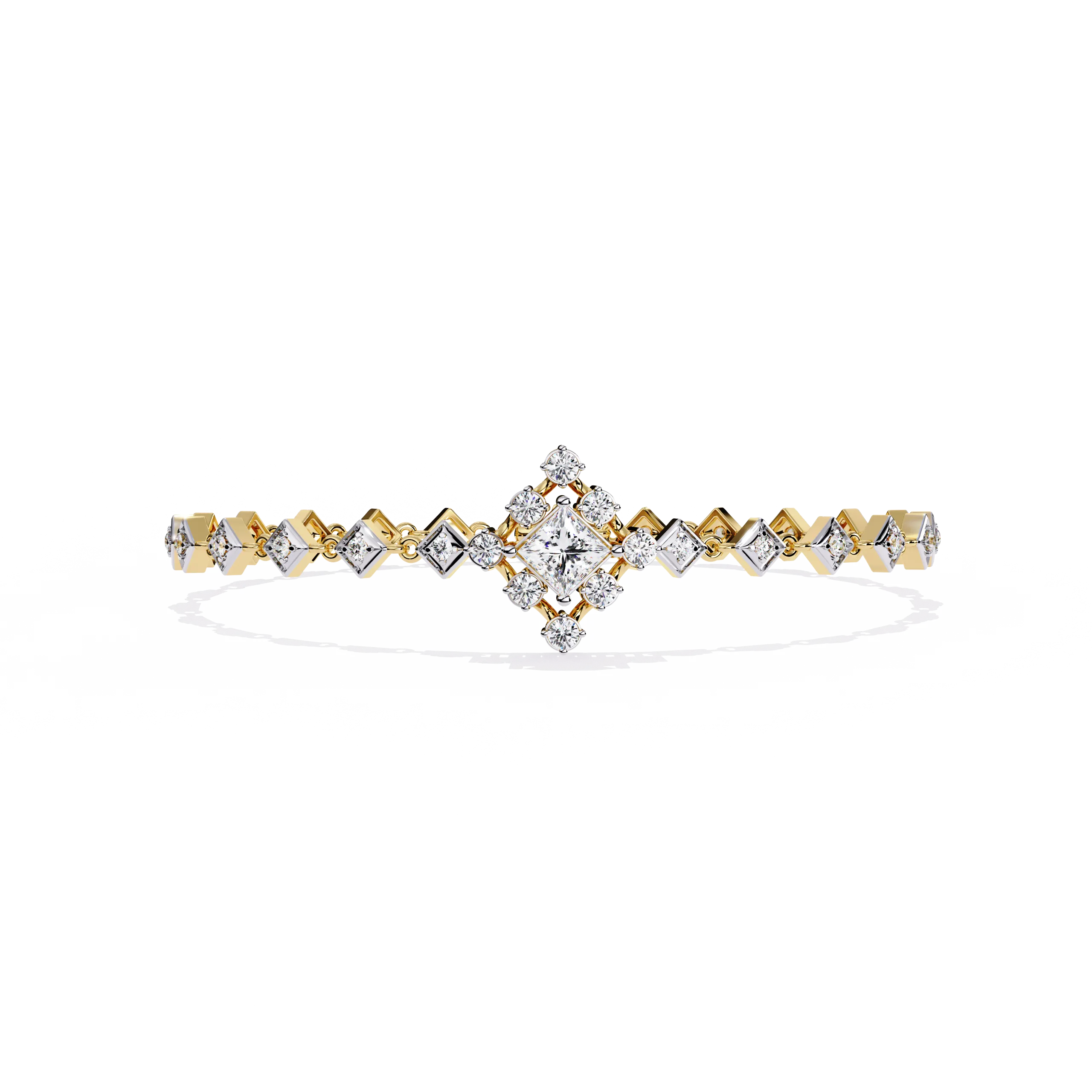 Multi-Cut Tennis Bracelet
