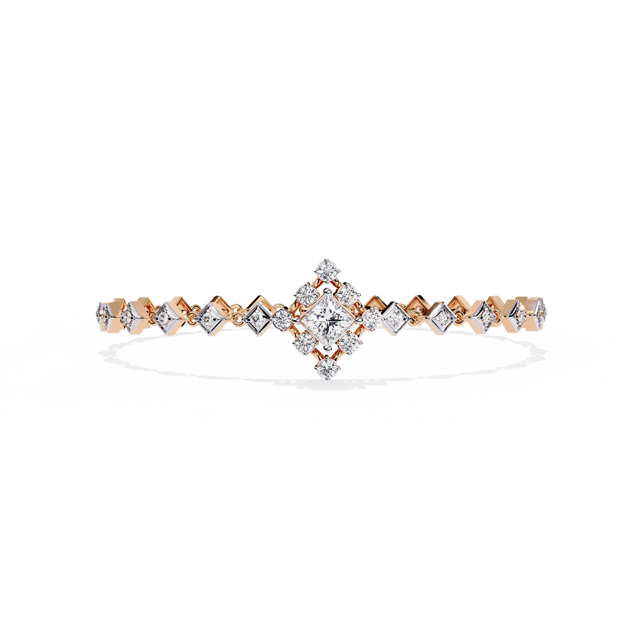 Multi-Cut Tennis Bracelet