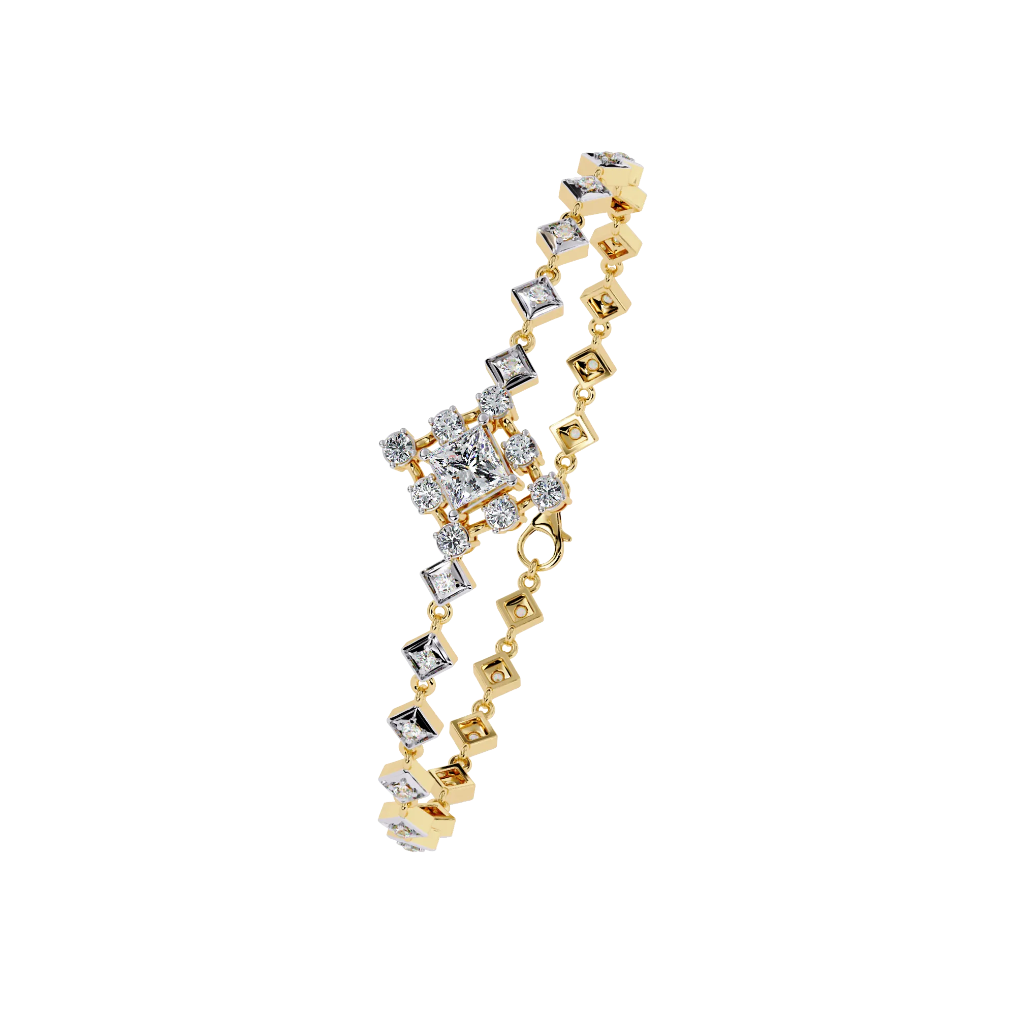 Multi-Cut Tennis Bracelet