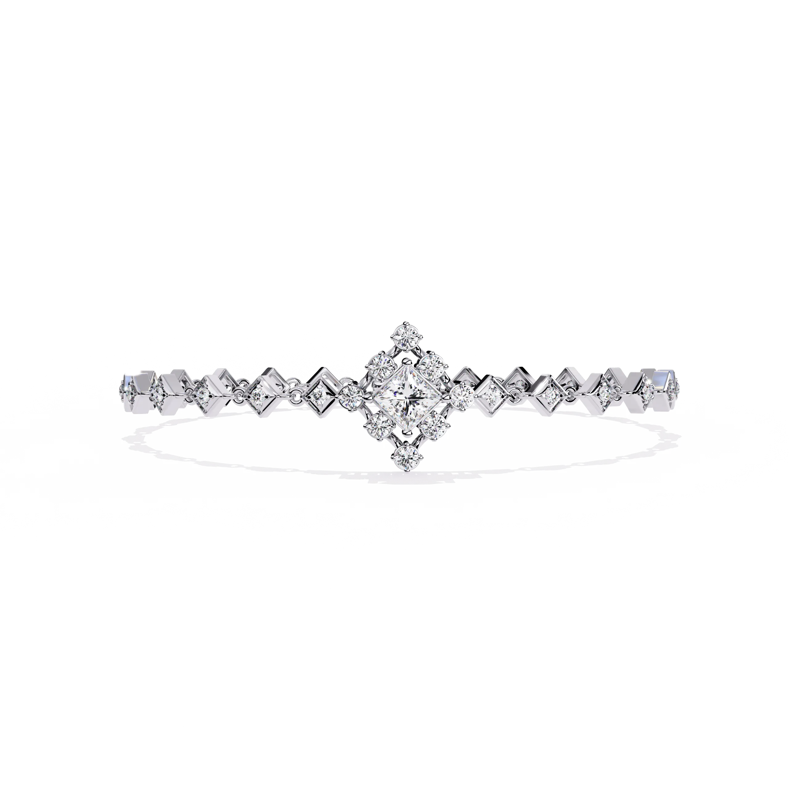 Multi-Cut Tennis Bracelet