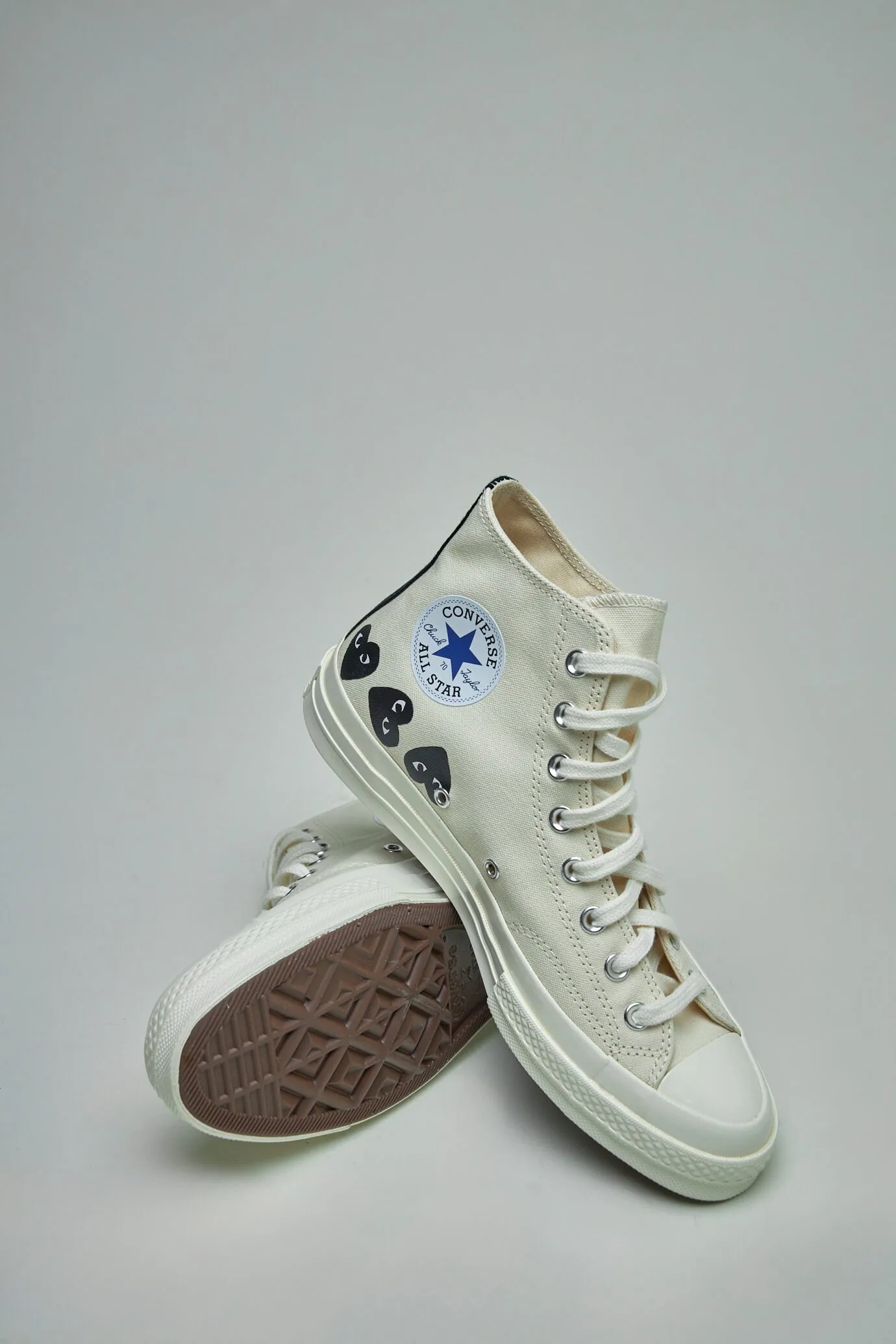Multi Heart High Top Shoes