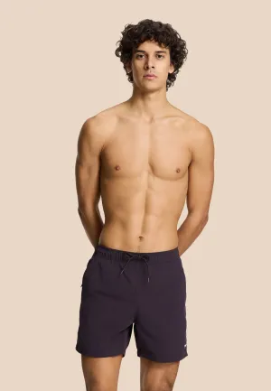 NATE QUICK DRY swim shorts solid | purple rock