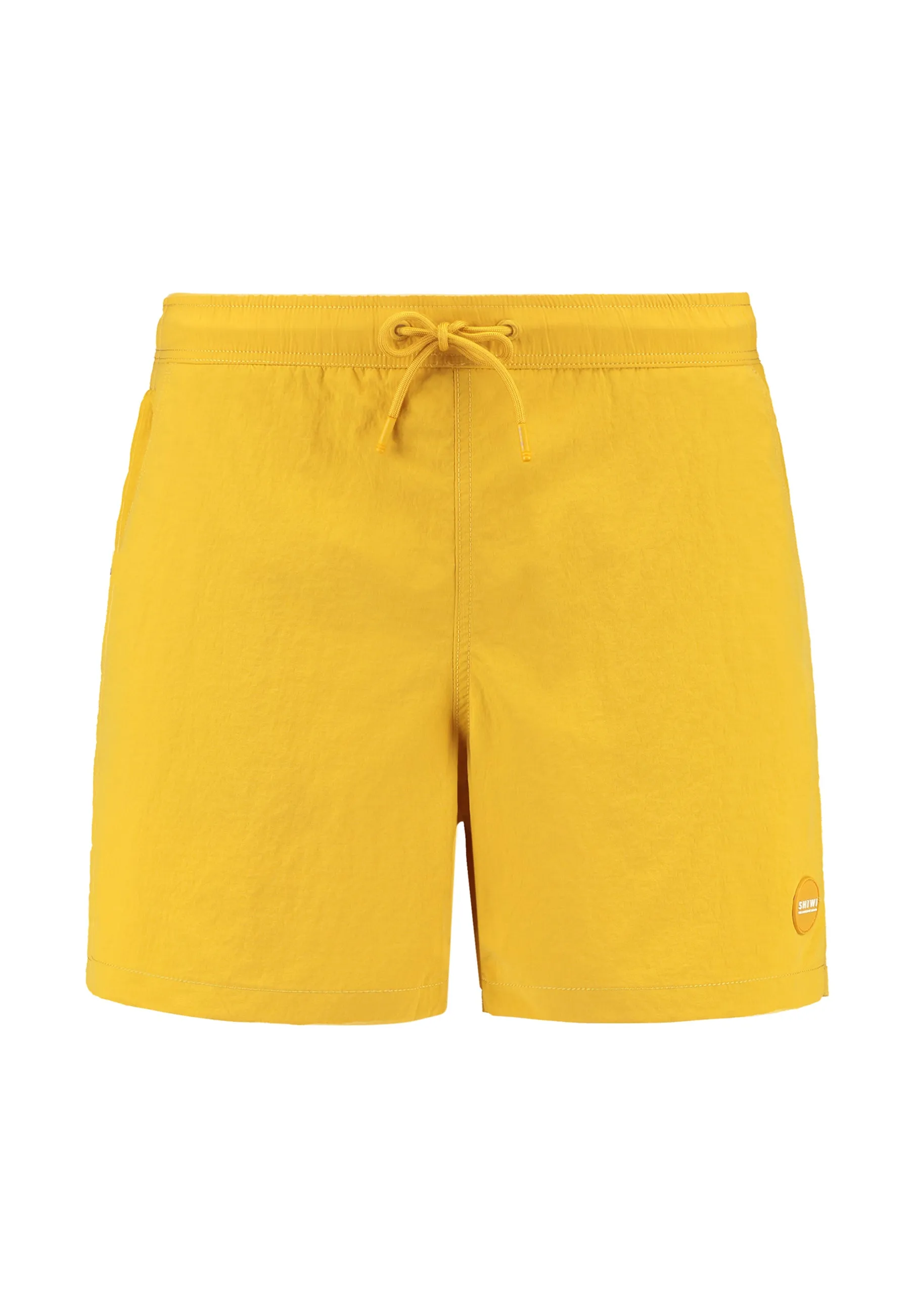 NATE QUICK DRY swim shorts solid | yellow ochre