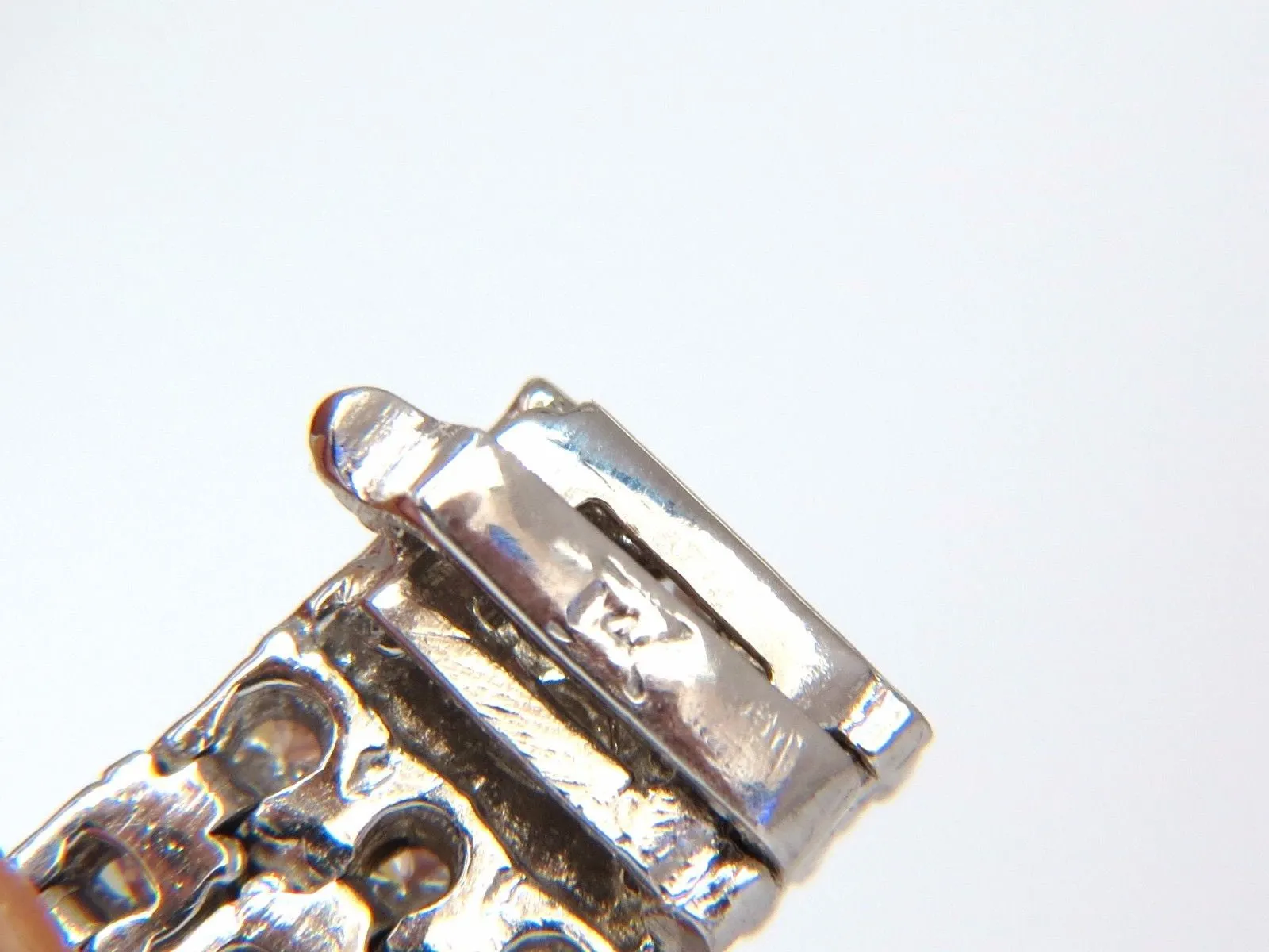 Natural Diamond Tennis Bracelet 12.32ct. G/Vs 14kt Three Rows 7 inch Brilliants