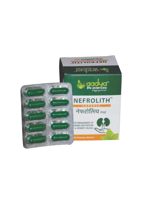 Nefrolith Capsules for Kidney stone, Urinary tract infections and Prostate associated disorders