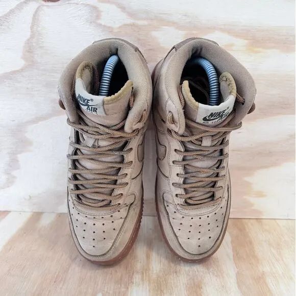 Nike - Air Force 1 LV8 - Sneakers - Brown - Kids Big Unisex - 6.5Y - 807617-200