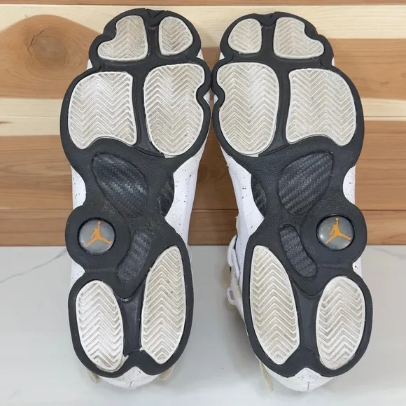 Nike Air Jordan 6 Rings Jordan 6 Rings GS Confetti White size 6Youth/ 7.5 Womens