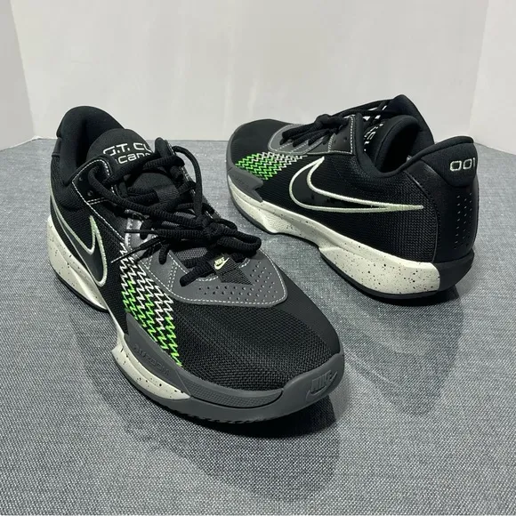 Nike Air Zoom GT Cut Academy Basketball Shoes FB2599-001 Black Men's Size 12 New