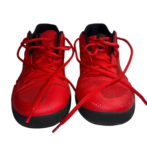 Nike Kyrie 3 Candy Apple Red High Top Sneakers Boys Size 6.5