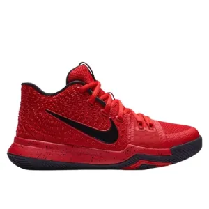 Nike Kyrie 3 Candy Apple Red High Top Sneakers Boys Size 6.5