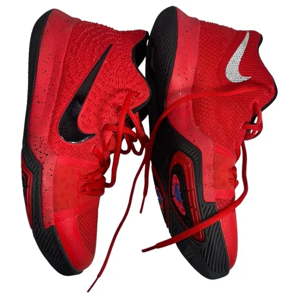 Nike Kyrie 3 Candy Apple Red High Top Sneakers Boys Size 6.5