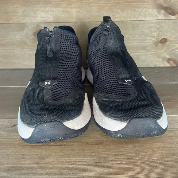 Nike pg 4 Mens size 14 shoes black white low top athletic basketball sneakers