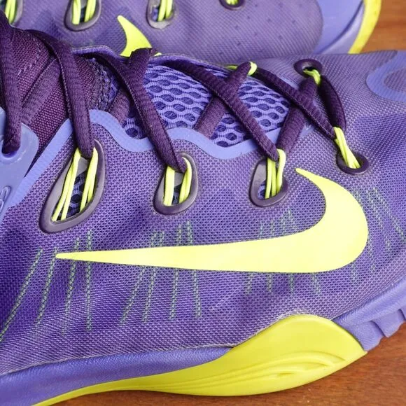 Nike Sneakers Mens Size 9 Zoom HyperRev 2015 Persian Violet Volt Athletic Shoes