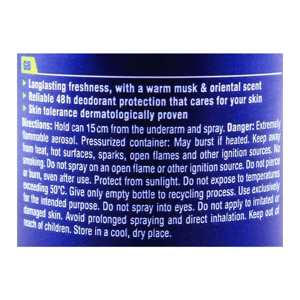 Nivea Men 48H Fresh Power Quick Dry Deodorant Spray| Germany | Dedorant for  Men.