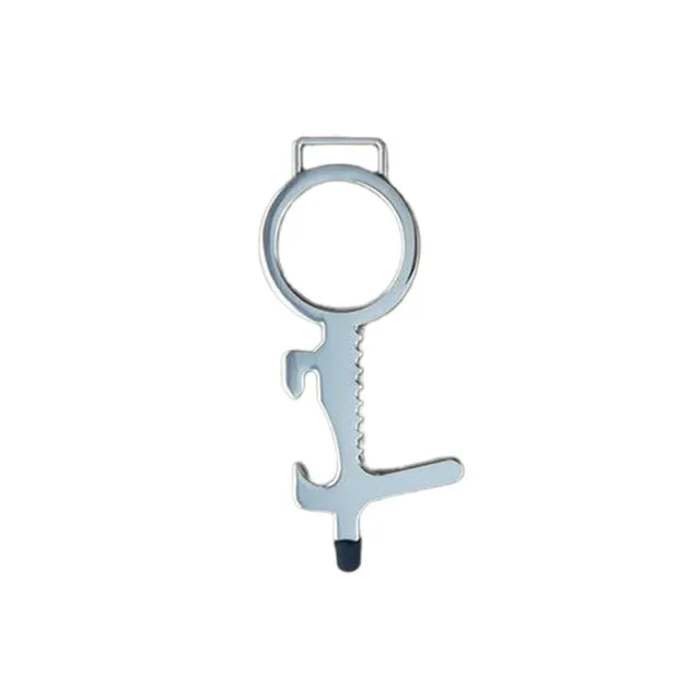 Non-Contact Antimicrobial Key Chain Tool