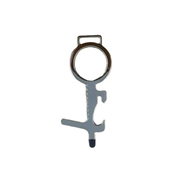Non-Contact Antimicrobial Key Chain Tool