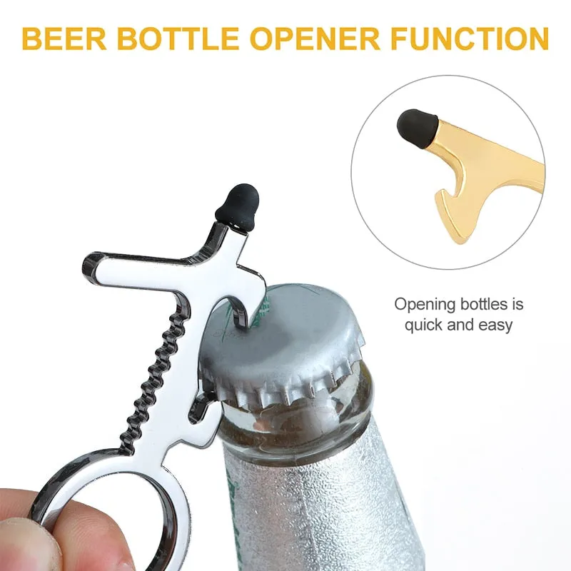 Non-Contact Antimicrobial Key Chain Tool