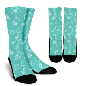 Nurse Socks - Turquoise