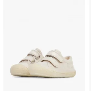 NWT NATURINO COCOON LOW VL Leather first-steps shoes in Platinum