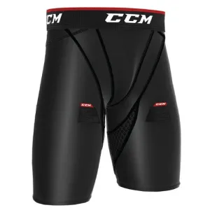 PANTALÓN CORTO CCM DE COMPRESIÓN CON COQUILLA, VELCROS Y GRIP SR.