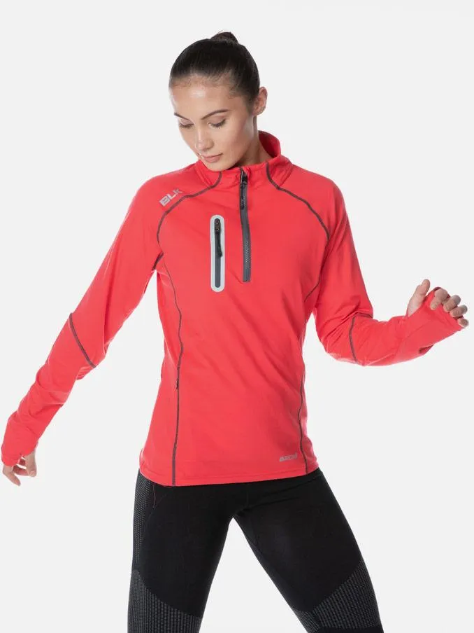 Performance Ladies Warm Up Top Red