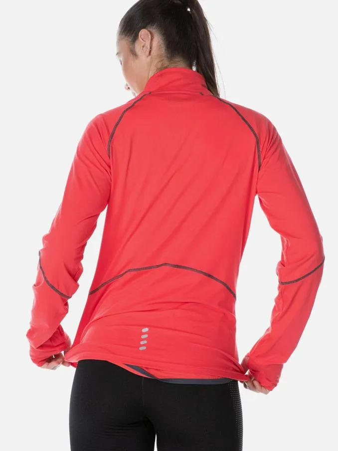 Performance Ladies Warm Up Top Red