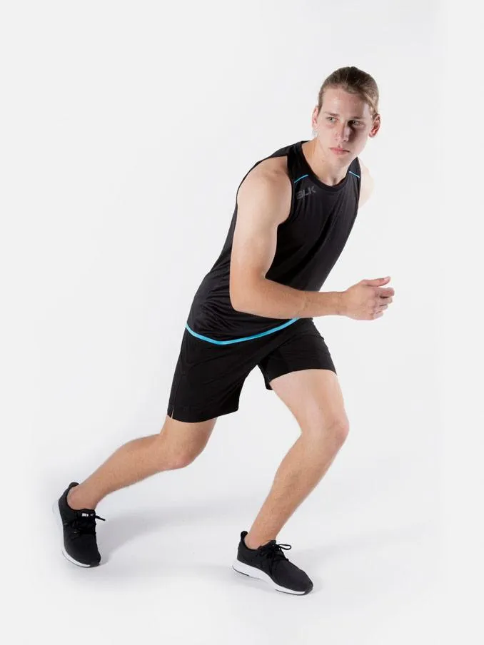 Performance Mens Singlet Black