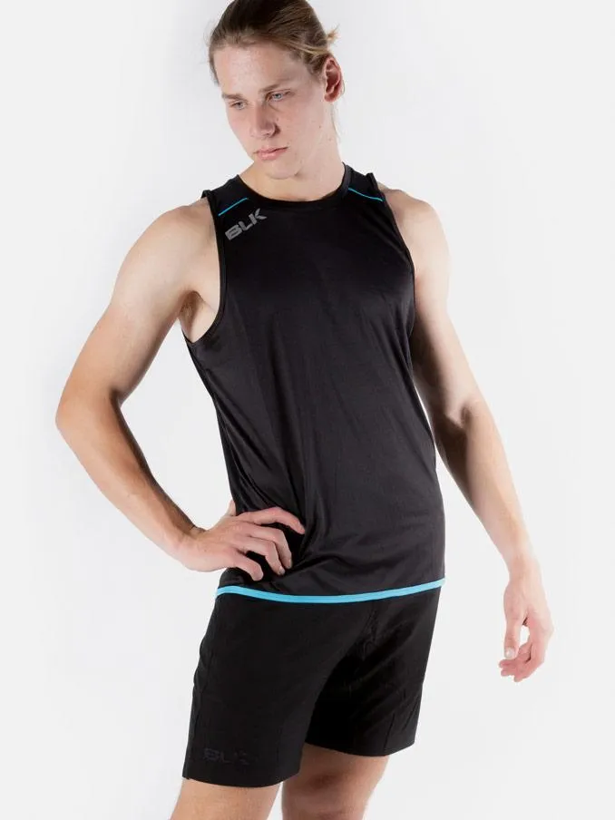 Performance Mens Singlet Black