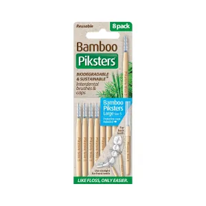 Piksters Bamboo Blue Size 5 8pk