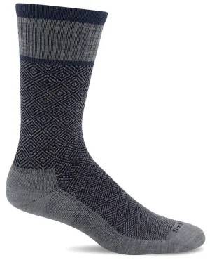 Plantar Cush Men Crew - Grey Plantar Relief