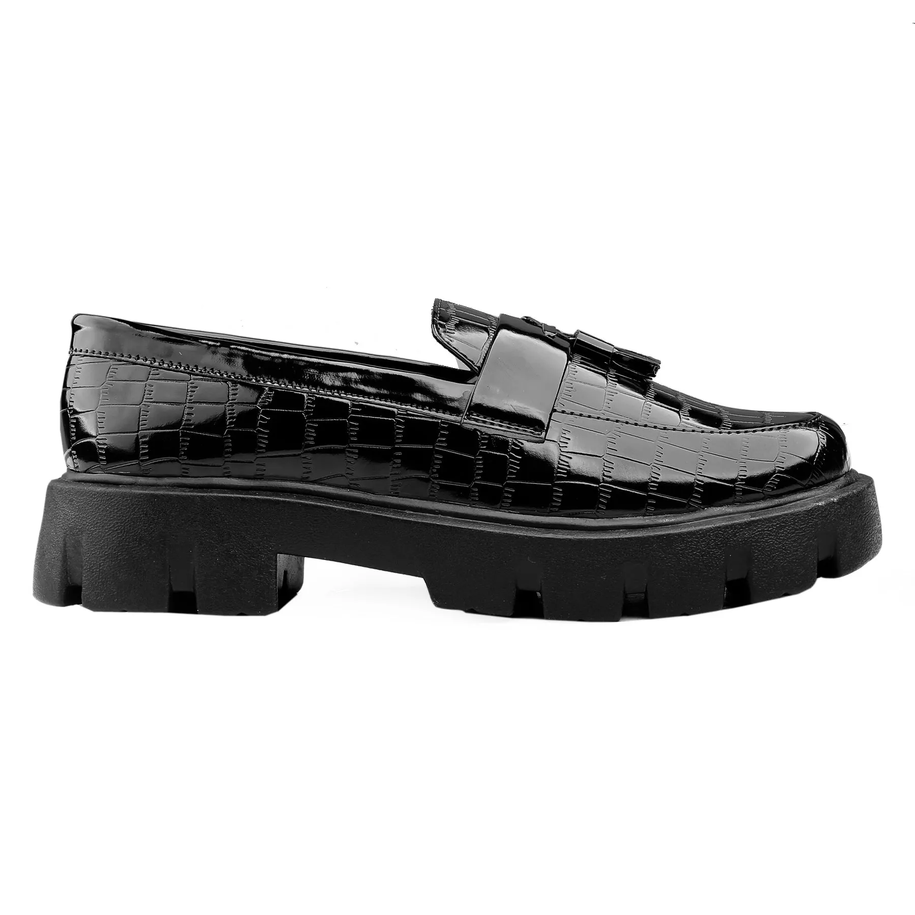 Premium Patent Slip-ons Shoes for Men -JonasParamount