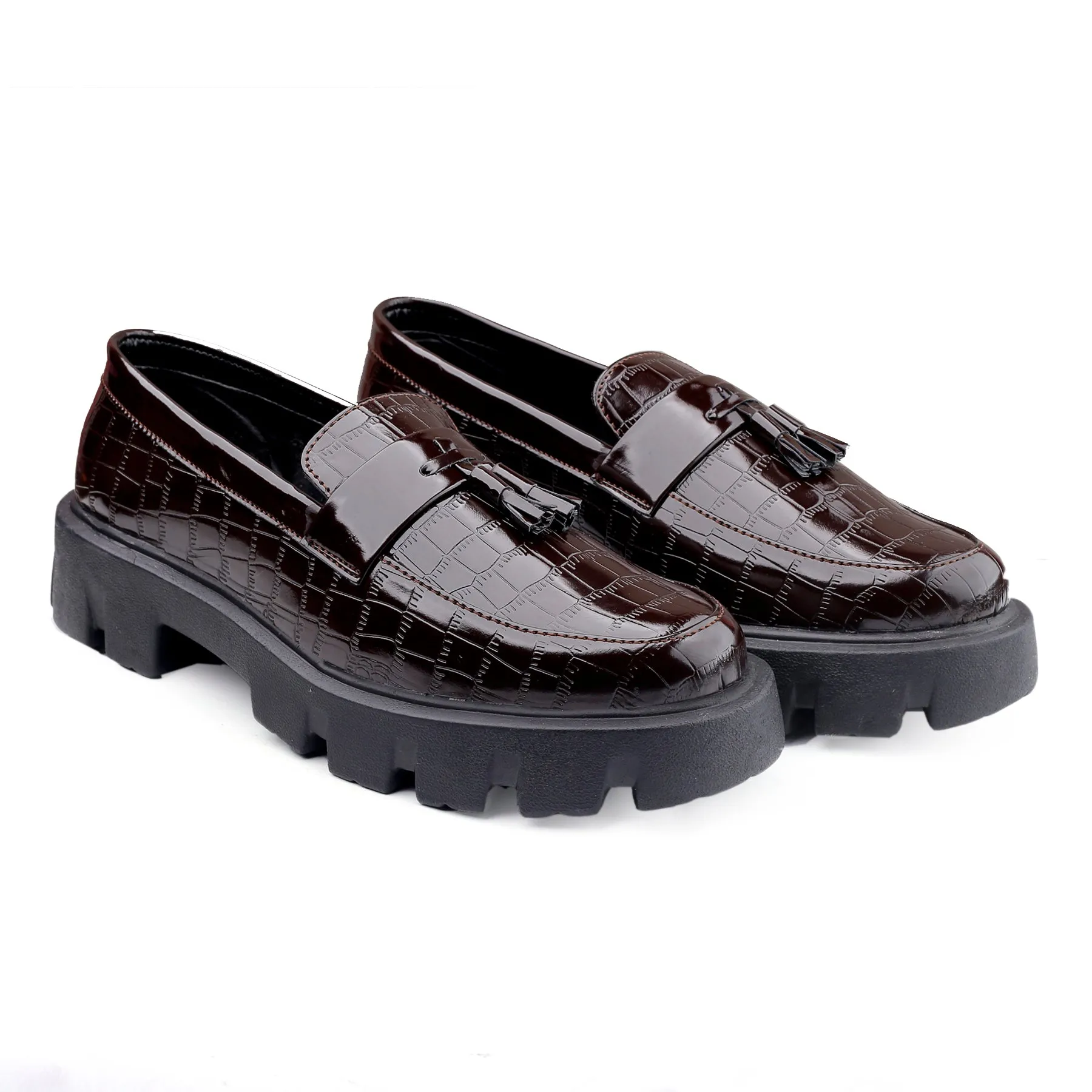 Premium Patent Slip-ons Shoes for Men -JonasParamount