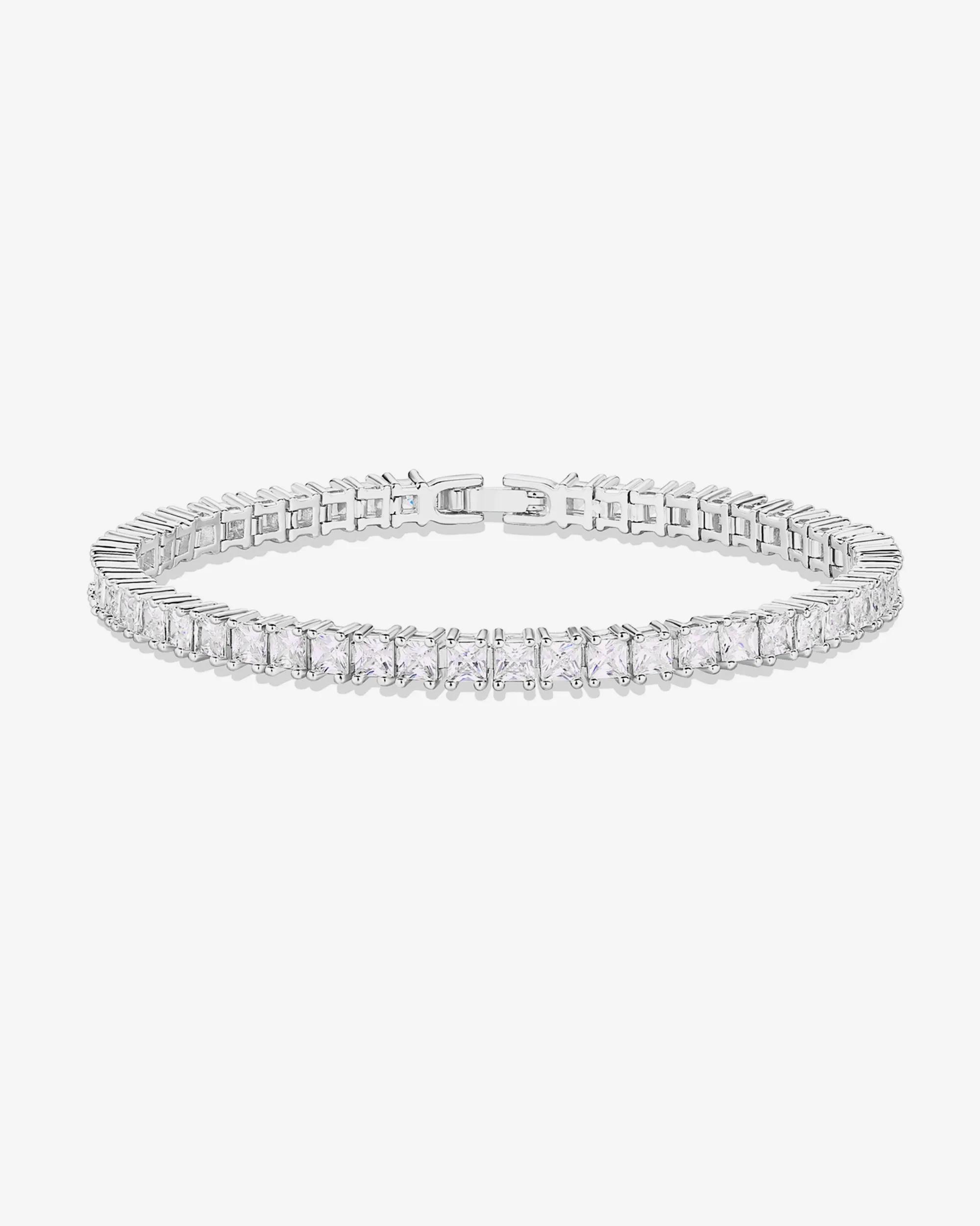 Princess Cut Tennis Bracelet