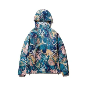 Printed Breathable Quick Dry Anorak Navy
