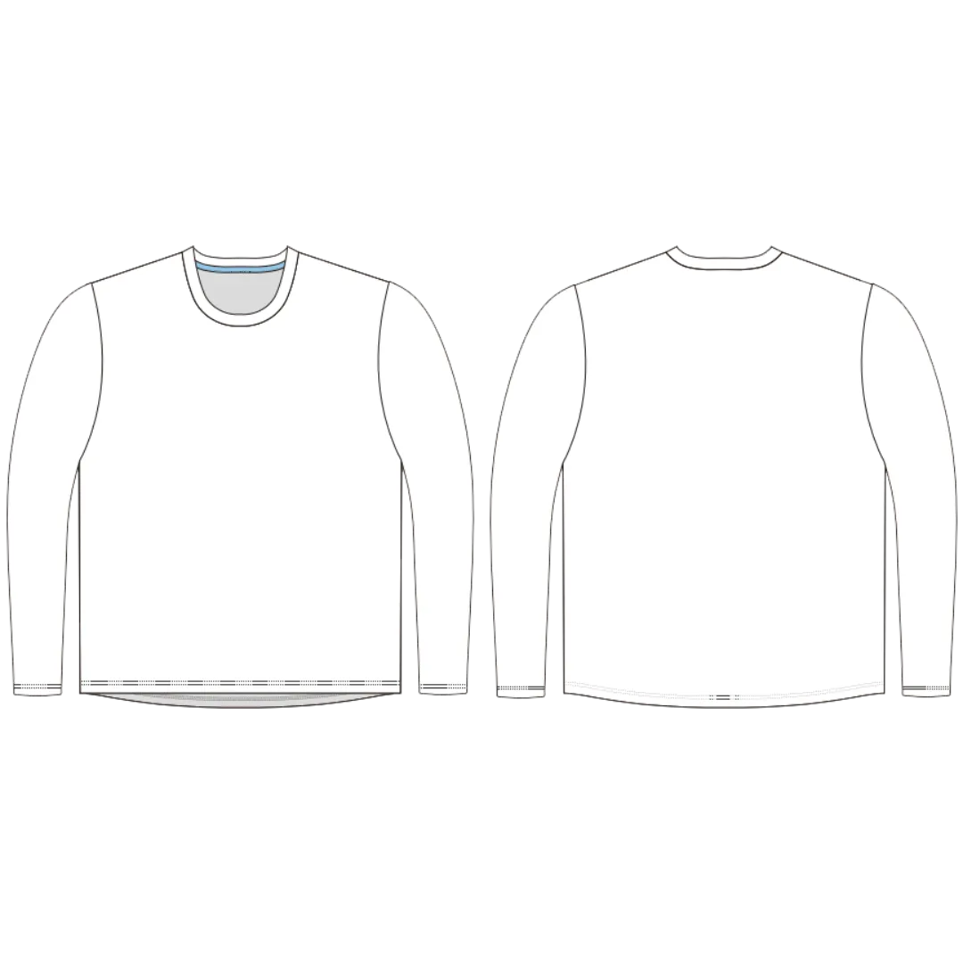 PRO-SELECT MICROPRO LONG SLEEVE CREW NECK - MEN