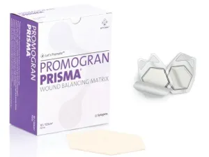 Promogran Prisma 123cm2 Dressings - Wound Balancing Matrix, Silver Antimicrobial