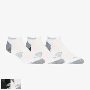 Puma Essential Low Cut 3 Pair Pack M Bright White/Pureed Pumpkin (85