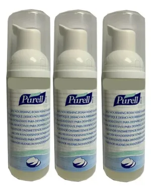 Purell Hand Sanitizer Sanitiser Pump Bottle 45ml Kills 99.9% Bacteria