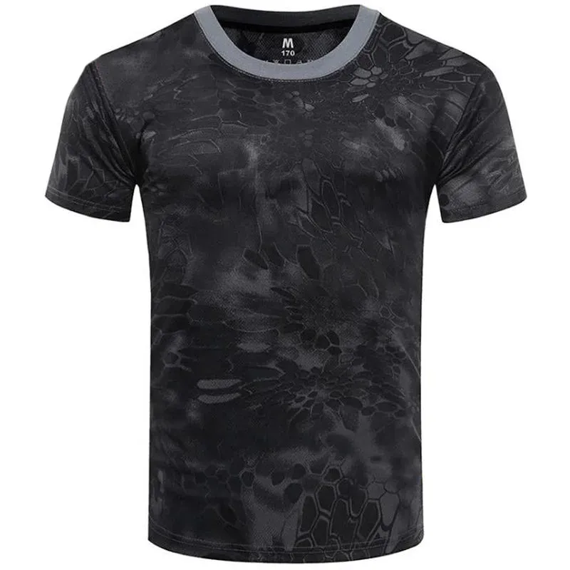 Quick-Dry Camouflage T-Shirt