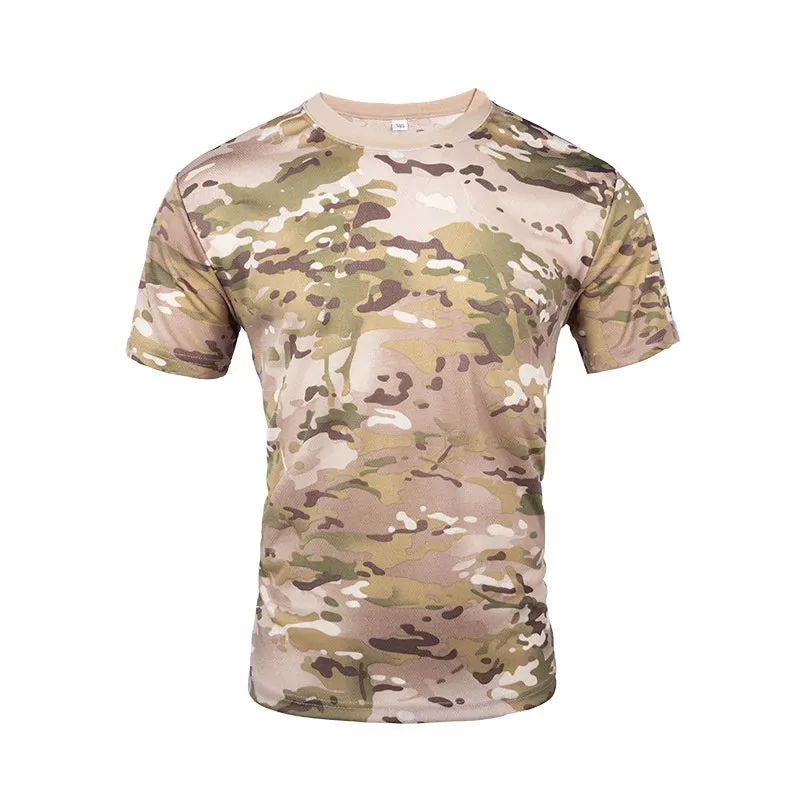 Quick-Dry Camouflage T-Shirt