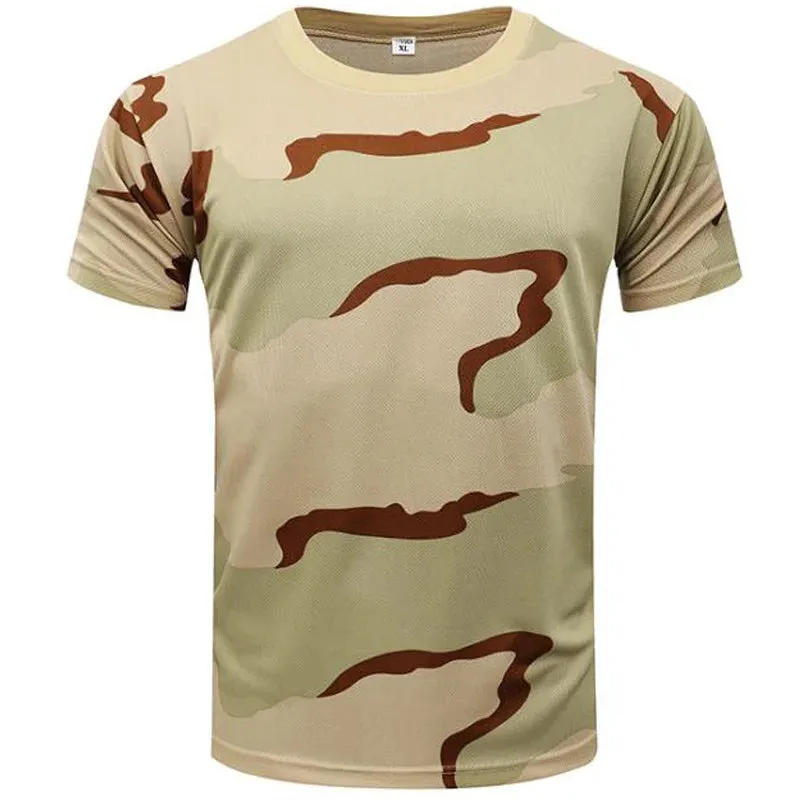 Quick-Dry Camouflage T-Shirt
