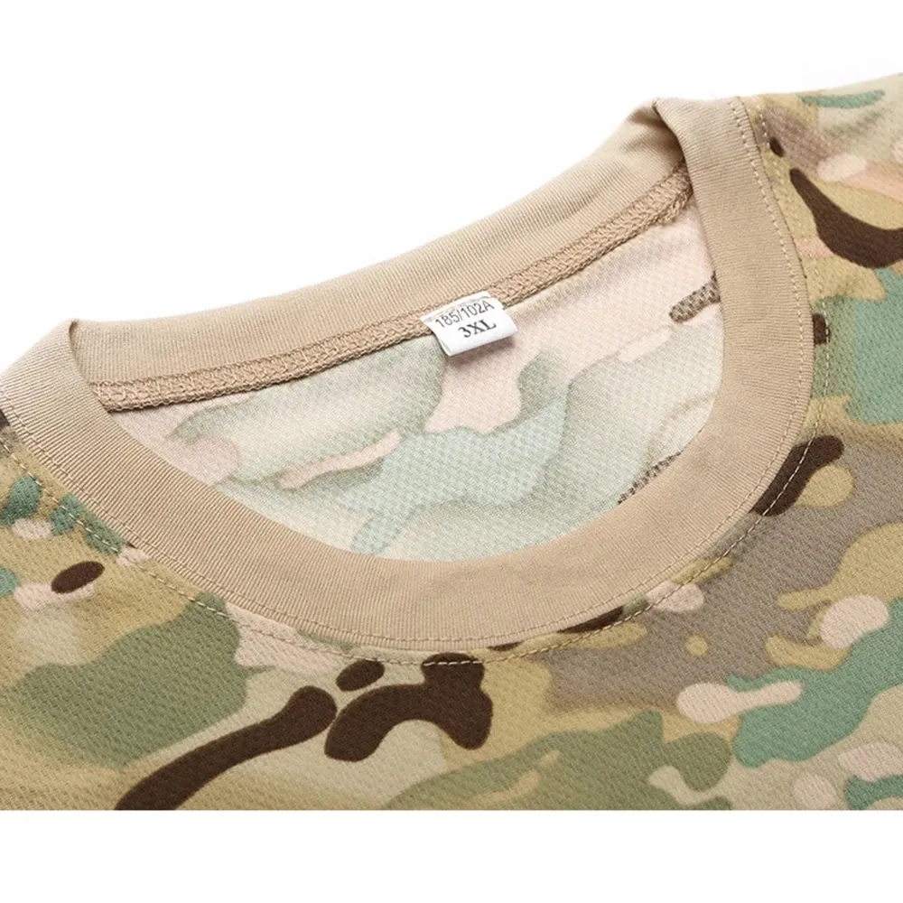 Quick-Dry Camouflage T-Shirt