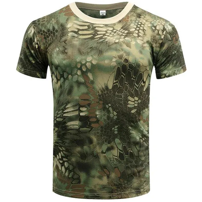 Quick-Dry Camouflage T-Shirt