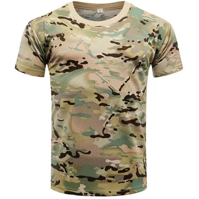 Quick-Dry Camouflage T-Shirt
