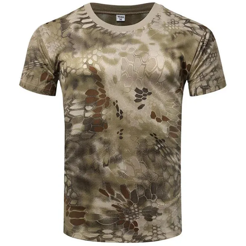 Quick-Dry Camouflage T-Shirt
